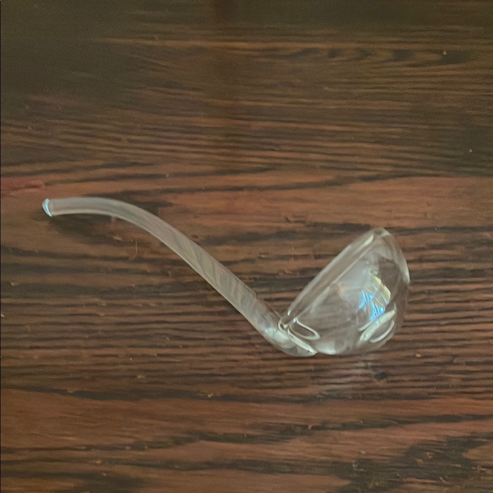 Vintage Small Glass Ladle